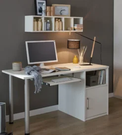 Achat Schreibtisch mit Tastaturauszug