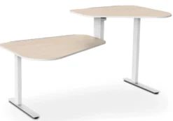 Aeris Active Desk Stehschreibtisch höhenverstellbar in 3 Farben