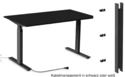 Aeris Active Desk Stehschreibtisch höhenverstellbar in 3 Farben