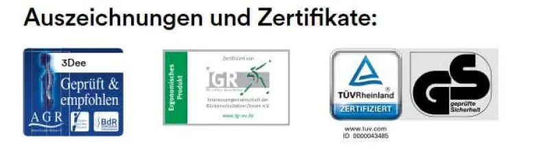 Aeris 3Dee ergonomischer Bürostuhl