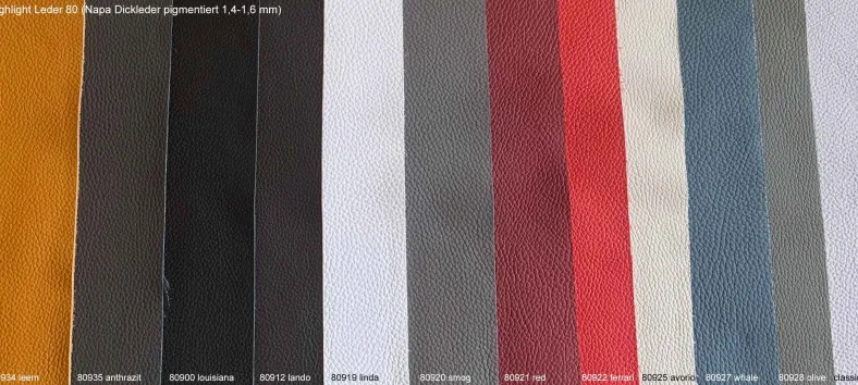 Aline Ecksofa Leder modern