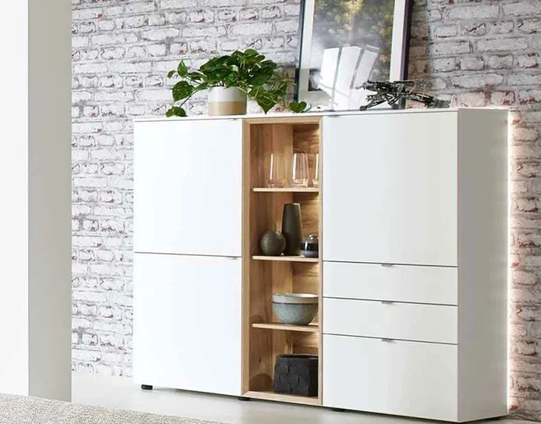Andiamo Home Highboard mit Schubladen