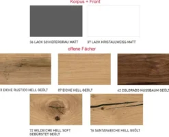 Andiamo Home Wandschrank Wohnzimmer