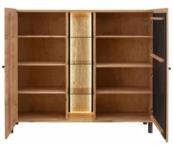 Ascona Highboard Holz modern