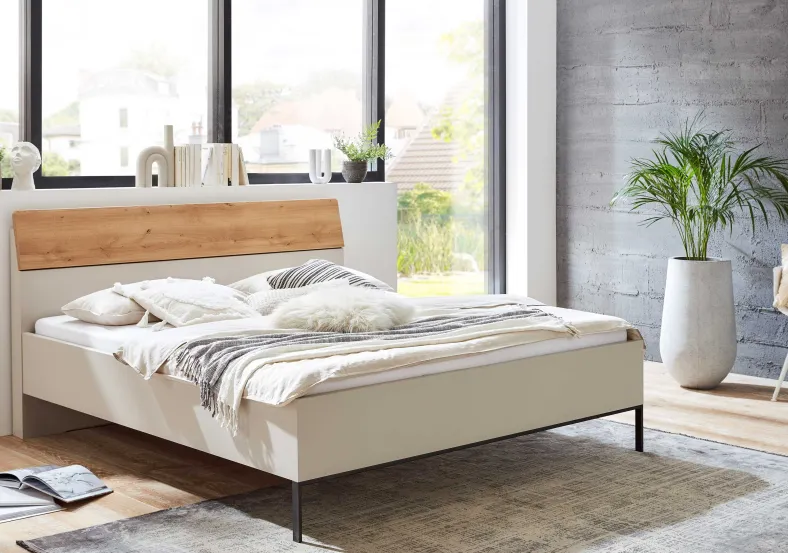 Asti Bett mit LED