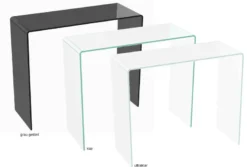 Aurora Konsolentisch Glas