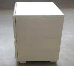 Avantgarde Nachttisch weiß Holz
