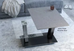Barcelona Doppel Couchtisch Keramik