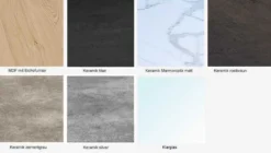 Barcelona Doppel Couchtisch Keramik