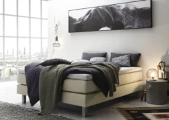 Basio Boxspringbett ohne Kopfteil