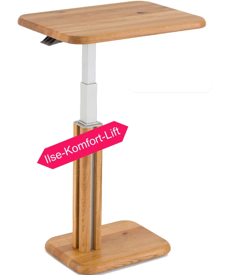 7887 Beistelltisch höhenverstellbar Holz