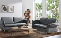 Belen Ledercouch 3-Sitzer