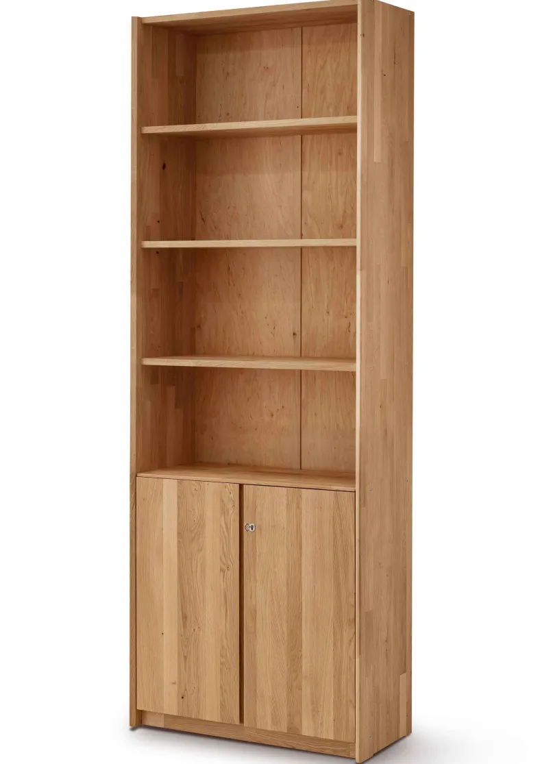 Bergamo Bücherregal Massivholz