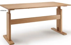 Bergamo höhenverstellbarer Schreibtisch Holz