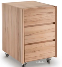 Bergamo höhenverstellbarer Schreibtisch Holz