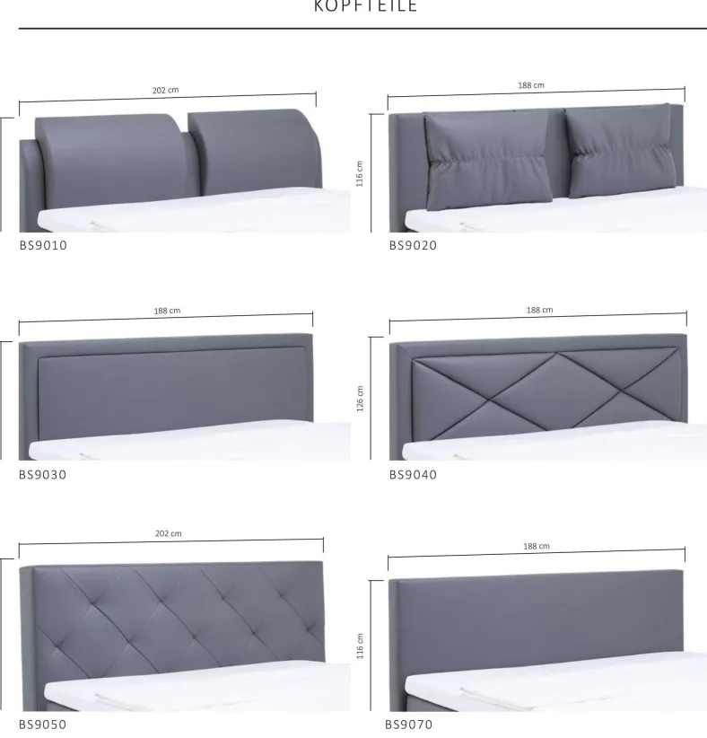 Beverly Boxspringbett 160x200