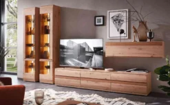 Binz Wohnwand eiche modern