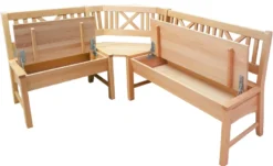 Bodensee Eckbank Holz Landhausstil
