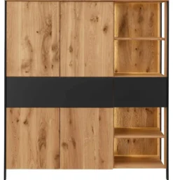 Boston Highboard Massivholz modern