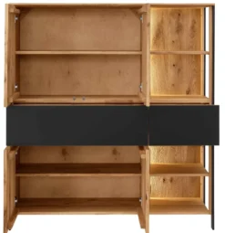 Boston Highboard Massivholz modern