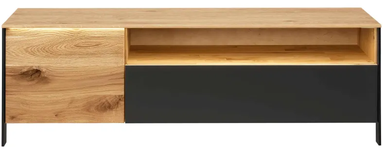 Boston Lowboard eiche massiv modern