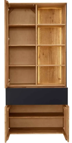 Boston Wohnzimmerschrank eiche massiv