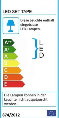 Boxspringbett mit LED