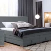 Boxspringbett 180x200 cm mit Bettkasten