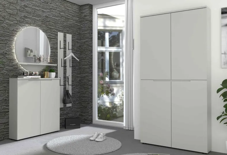 Bresta Garderobe geringe Tiefe