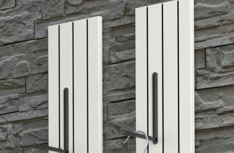 Bresta Garderobe geringe Tiefe