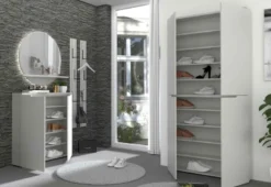 Bresta Garderobe geringe Tiefe