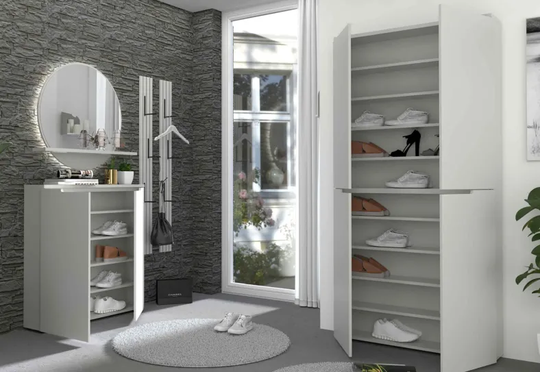 Bresta Garderobe geringe Tiefe
