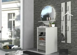 Bresta Garderobe geringe Tiefe