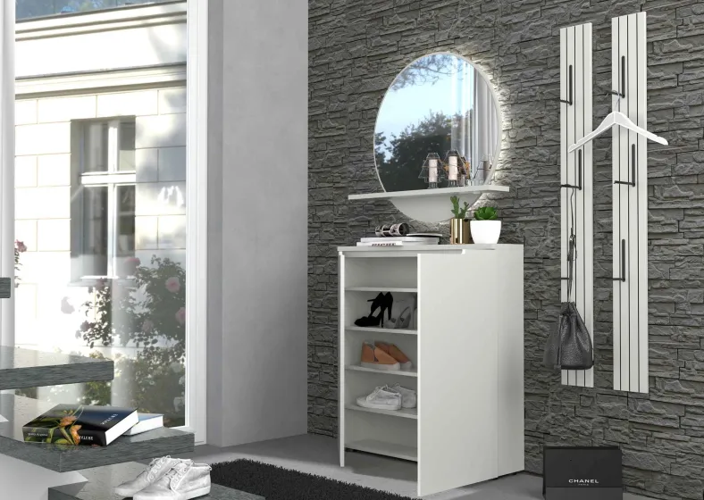 Bresta Garderobe geringe Tiefe