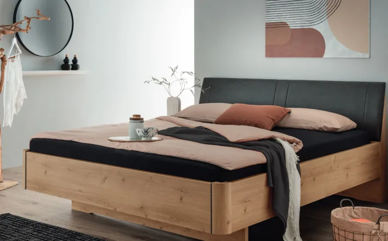 Cadiz Bett eiche