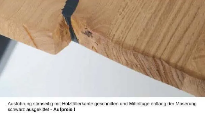 Carbonara Baumkanten Esstisch