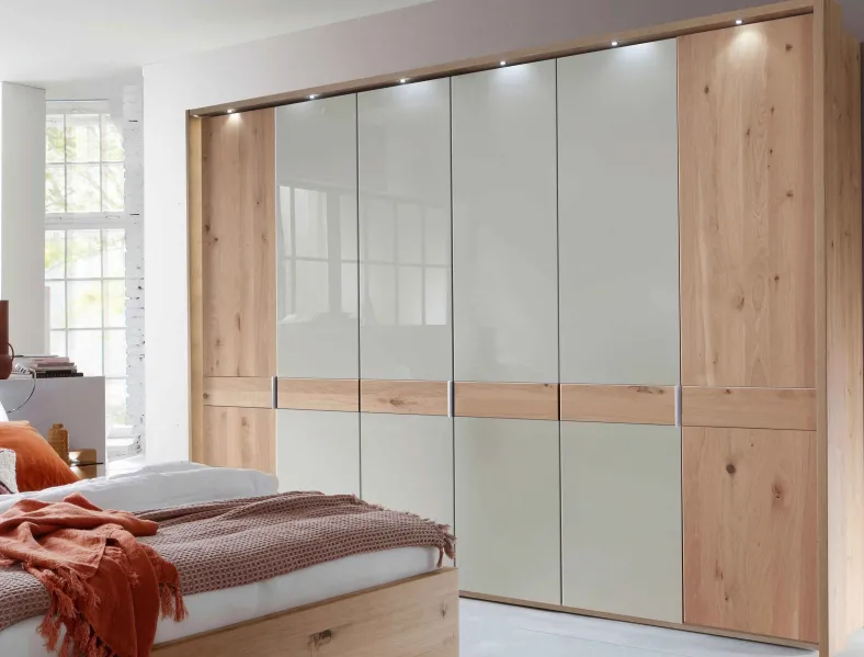 Cardiff eiche Kleiderschrank
