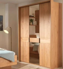 Cardiff Kleiderschrank Holz eiche