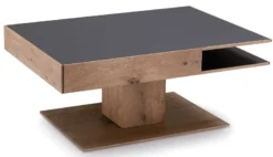 Caya Couchtisch mit Schublade Massivholz