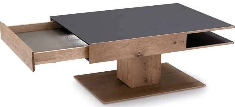 Caya Couchtisch mit Schublade Massivholz