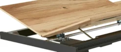 Chic Esstisch Metallgestell ausziehbar