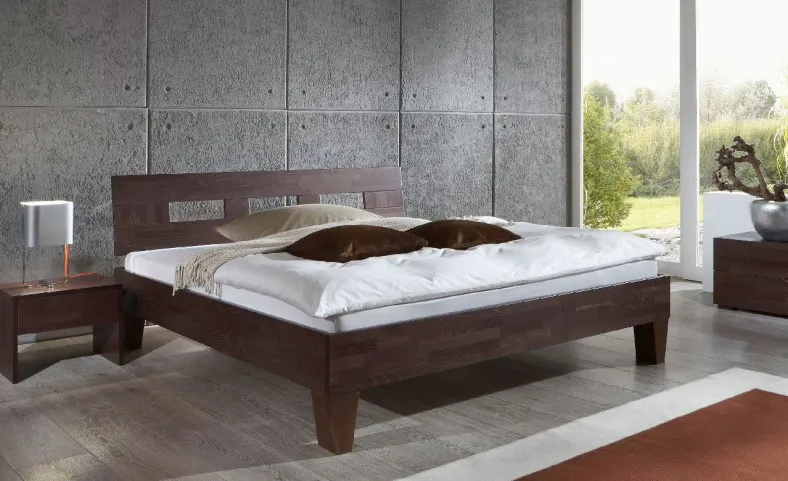 Classic 370 buche Massivholzbett