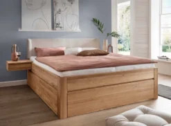 Cleveland massiv Holz Bett 140x200