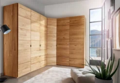 Colorado Eckkleiderschrank Holz