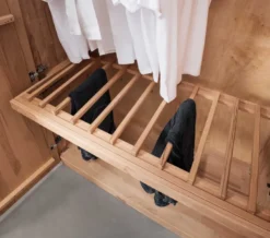 Colorado Holz-Kleiderschrank mit Schubladen