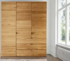 Colorado Holz-Kleiderschrank mit Schubladen