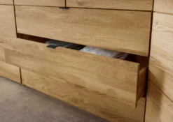 Colorado Holz-Kleiderschrank mit Schubladen