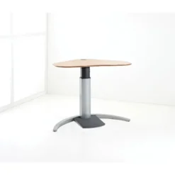 ConSet Schreibtisch herzförmig höhenverstellbar Steh / Sitz