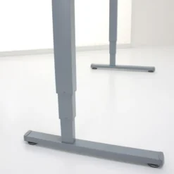 ConSet Schreibtisch höhenverstellbar 100 kg Gestell eckig