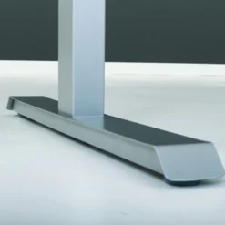ConSet Steh-Schreibtisch höhenverstellbar weiß o. buche 80 kg